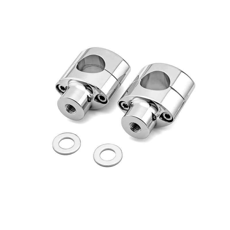 Harley Softail Fat Boy Lo FLSTFB Fat Boy FLSTF 2″ Risers 1.25″ Handlebar Top Clamps Kit