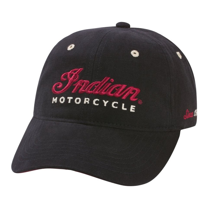 Logo Hat – Black by Indian Motorcycle
