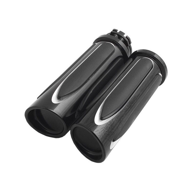 AN Deep Cut Handgrips – HD Throttle Cables