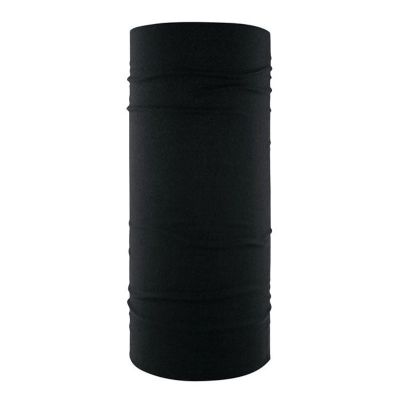 ZAN Headgear Polyester Motley Tube Black
