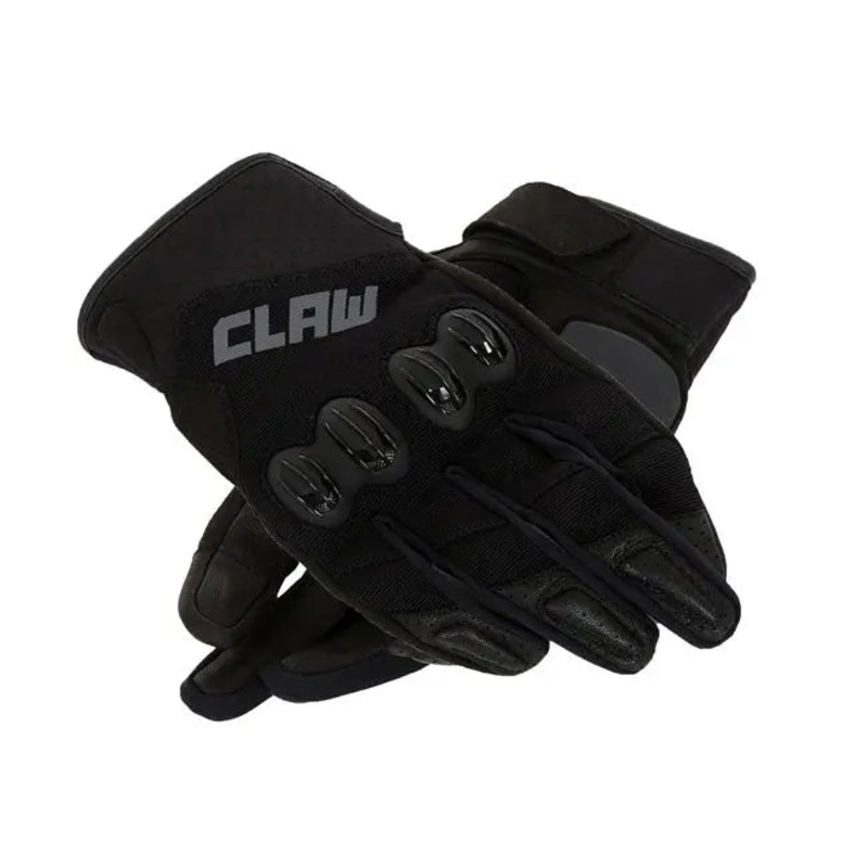 Claw Switch Summer Textile Gloves Black