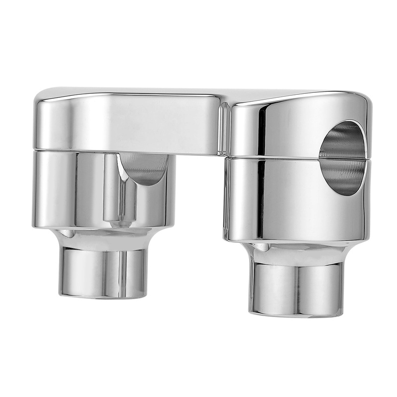 Harley Softail Convertible CVO Fat Boy Slim FLS  2″ Risers 1″ Handlebar Bar Clamps