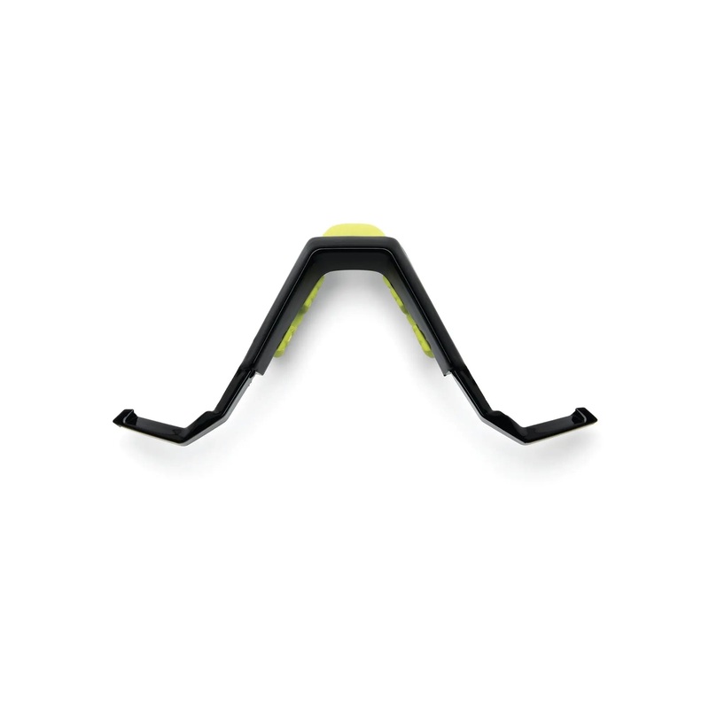 100% Speedcraft / S3 Regular Replacement Nose Bridge Kit Gloss Black