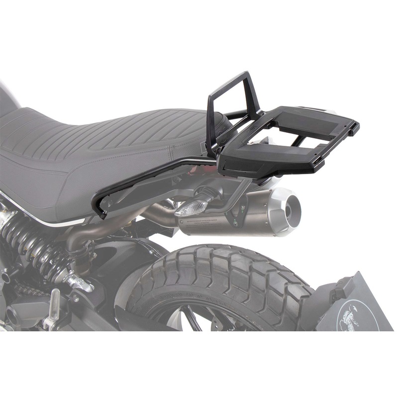 Ducati Scrambler 1100 Dark Pro Topcase carrier – Fixed Hinge (Alu Rack)