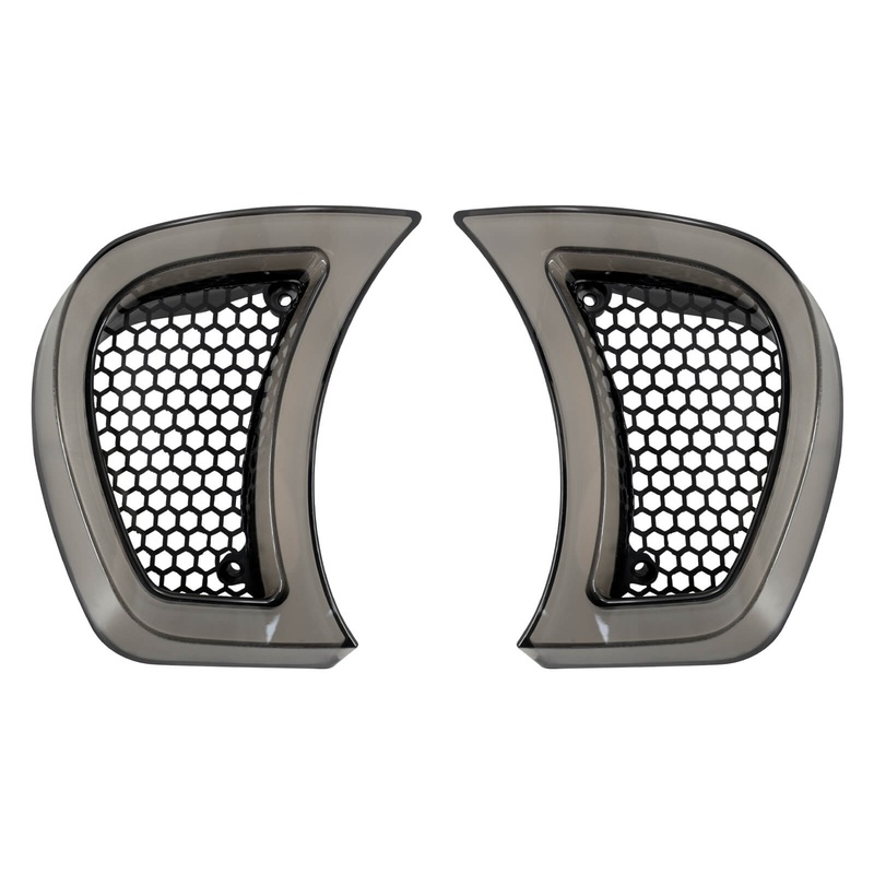 LED Headlight Vent Accents Auxiliary Lamps for Harley Road Glide ’15-’23 | Mactions