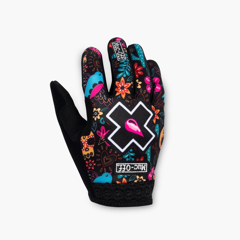 Muc-Off Youth Rider Gloves Red Hot Chilli Pepper