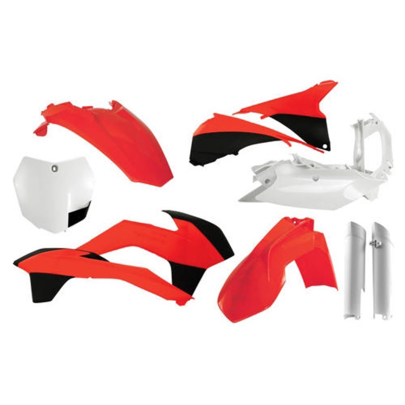 Acerbis – KTM Flo-Orange Full Plastic Kit