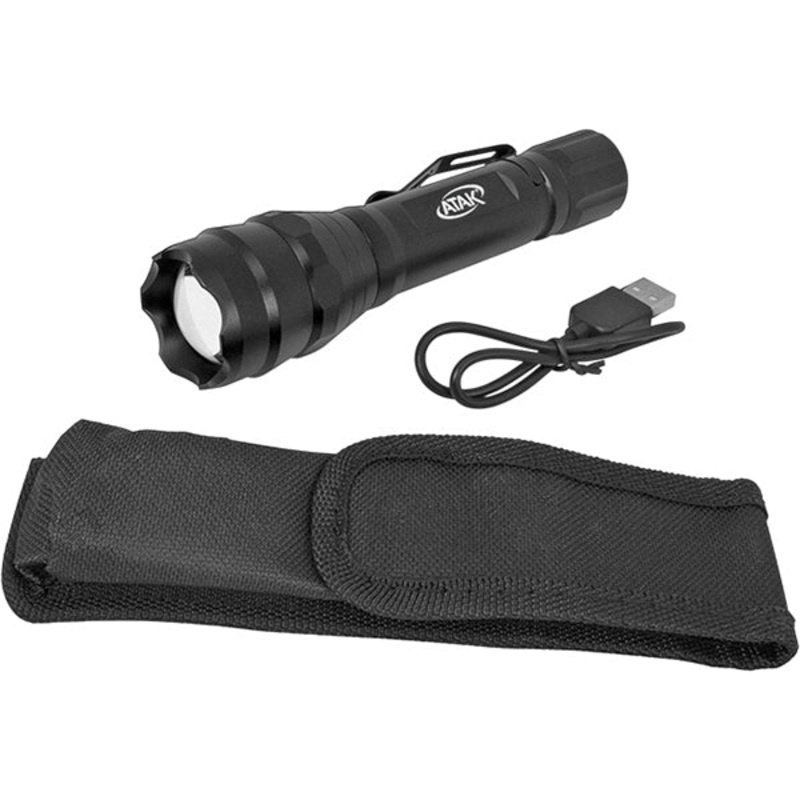 Atak – 1000 Lumen Rechargeable LED Flashlight