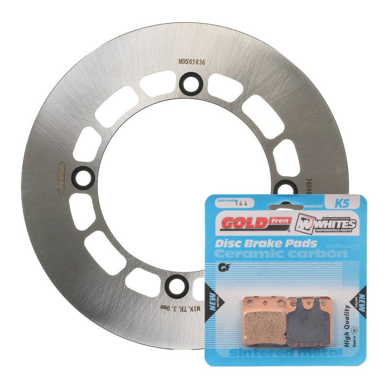 Brake Disc & Pad Front Kit – Suzuki DR200 ’86-’09