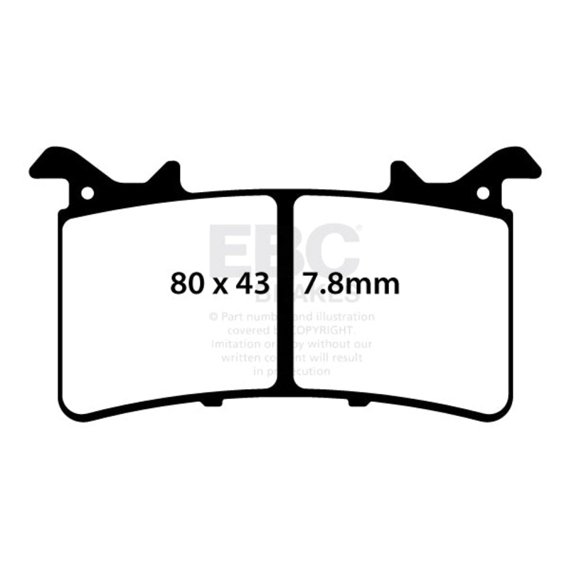 Brakes –  GPFAX757HH Grand Prix – EBC (Front)