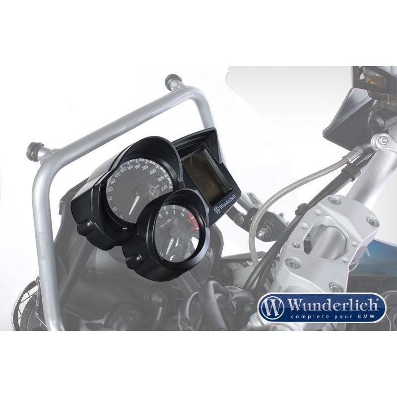 Instrument Surround with Visor – Black