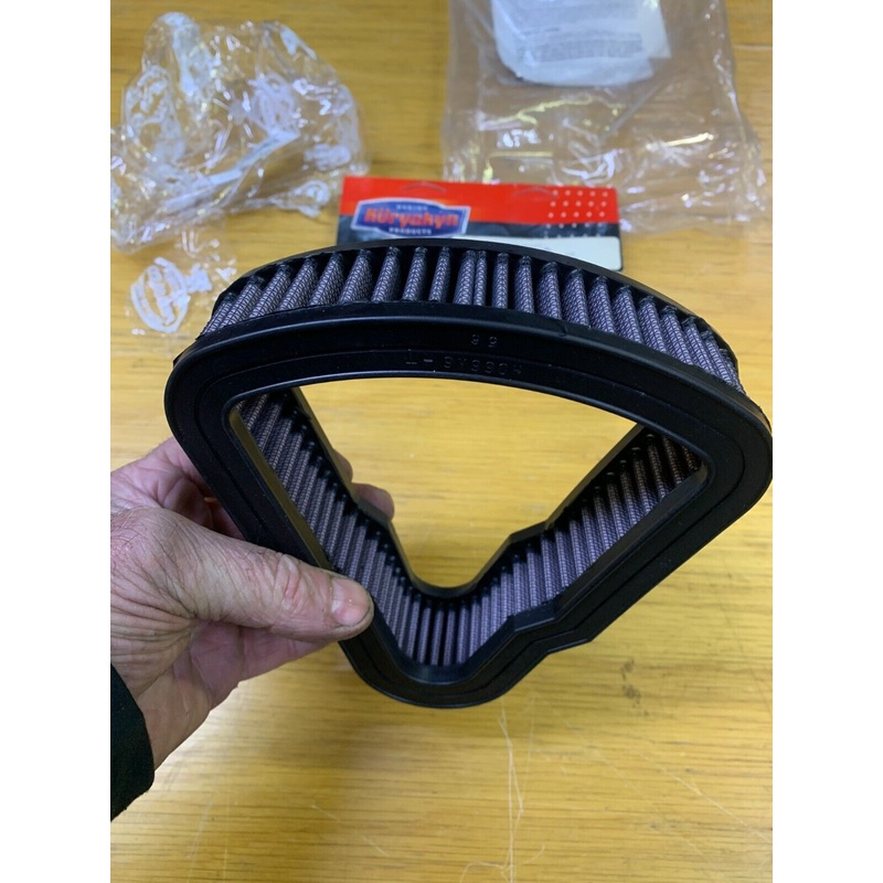 KURYAKYN 9790 Twin Velociity Air cleaner filter NEW K&N original nos main filter