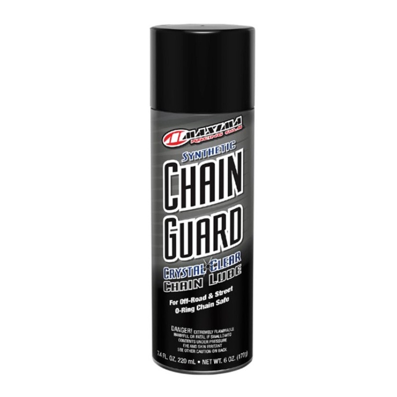 Maxima Synthetic Chain Guard Lube – 6 oz. net wt. – Aerosol
