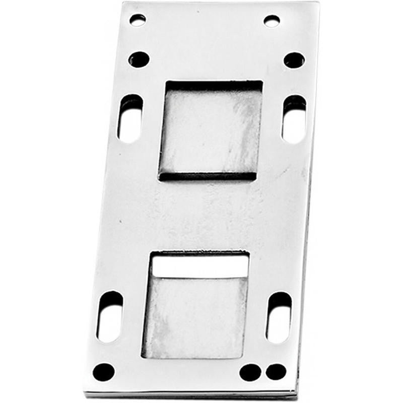 Paughco Transmission Mounting Plate – OE Type 4-Speed – 1936-1985 – Chrome