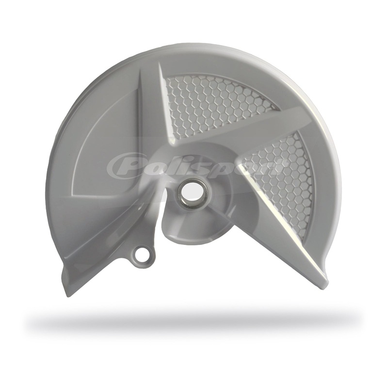 Polisport Front Disc Guard Honda CRF250R (’10-’13), CRF450R (’09-’12) – White