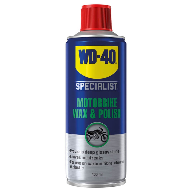 WD-40 Specialist Motorbike Wax & Polish (400ml)