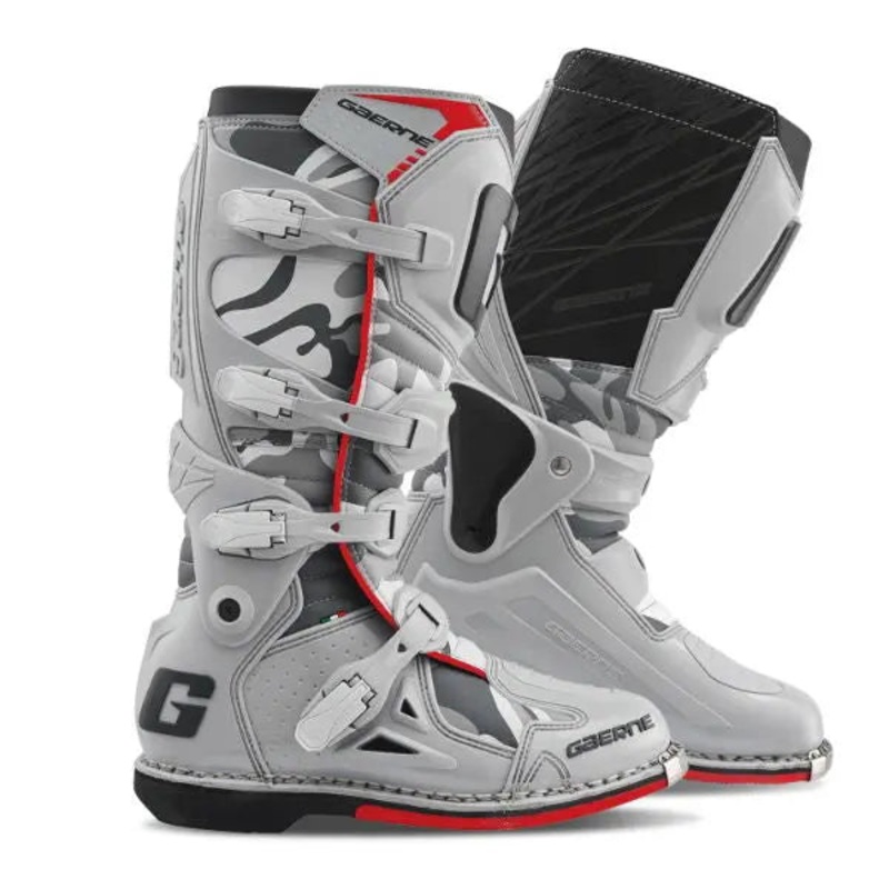 Gaerne Fastback Kids MX Boots Snow Camo