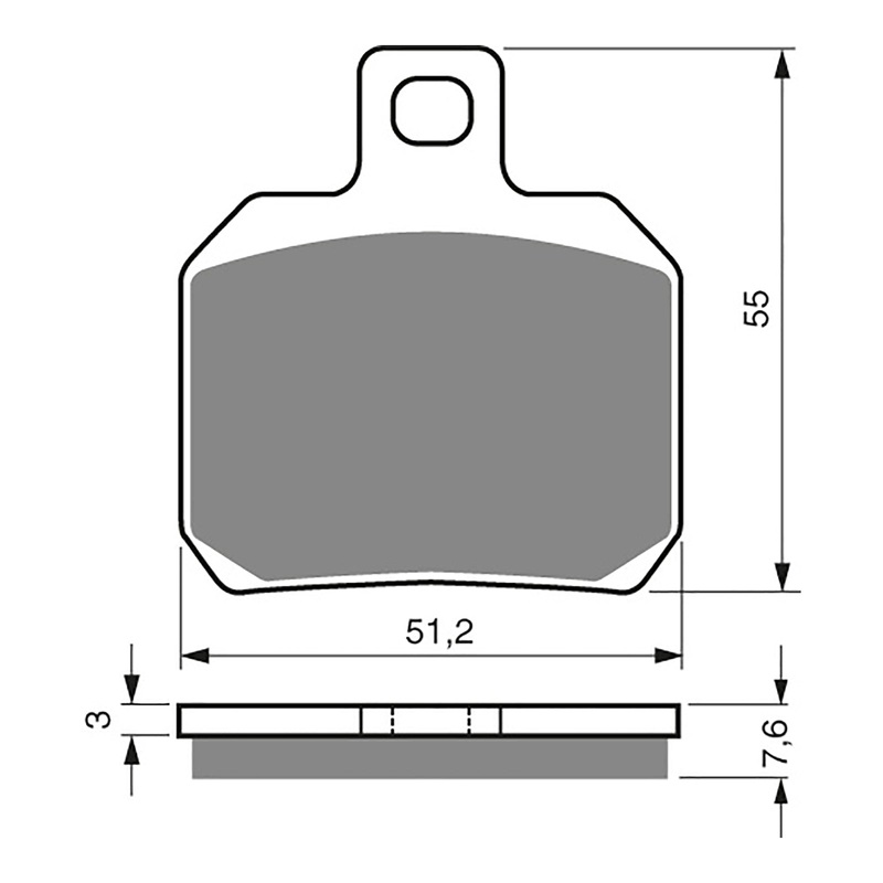 GOLDfren Brake Pads Sintered Sports GF152 – S3 ( PH253 )