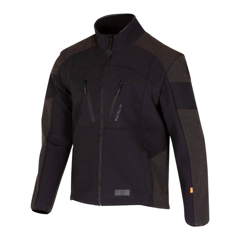 Merlin Badou D3O Kevlar Dual Sport Textile Jacket Black