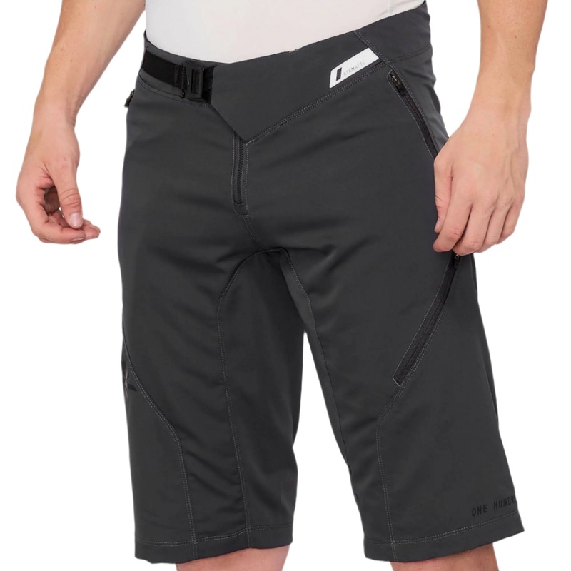 100% Airmatic Cycle Shorts Charcoal