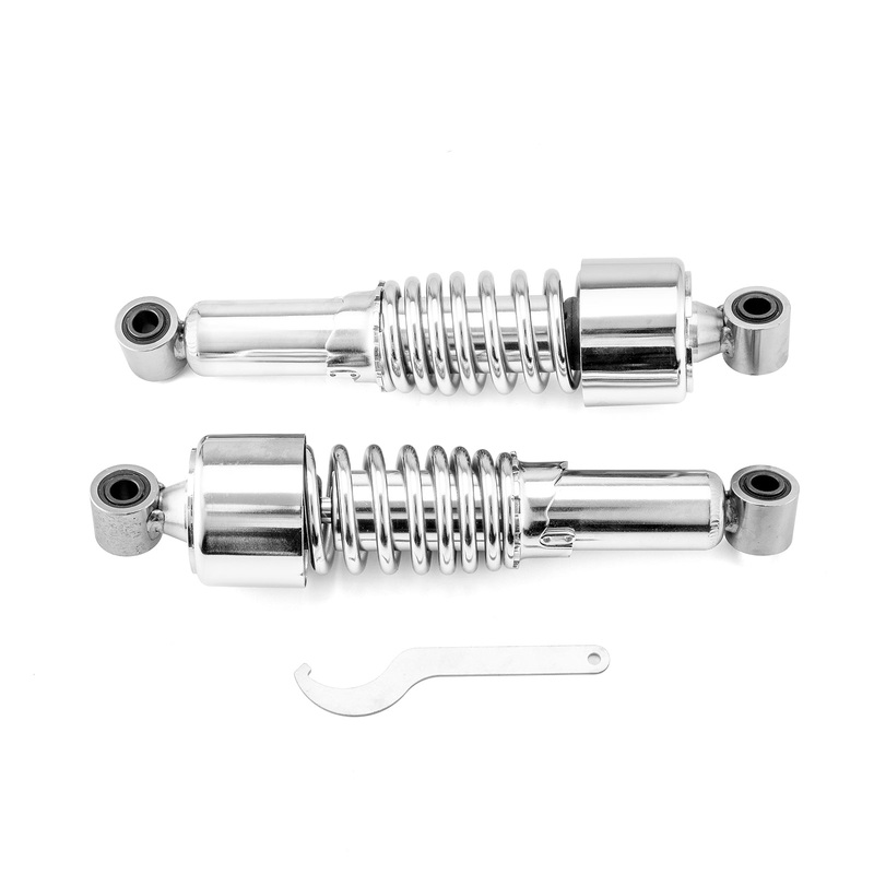 1988-2022 Harley Sportster XL 883 1200 Chrome Preload Adjustable Rear Shocks