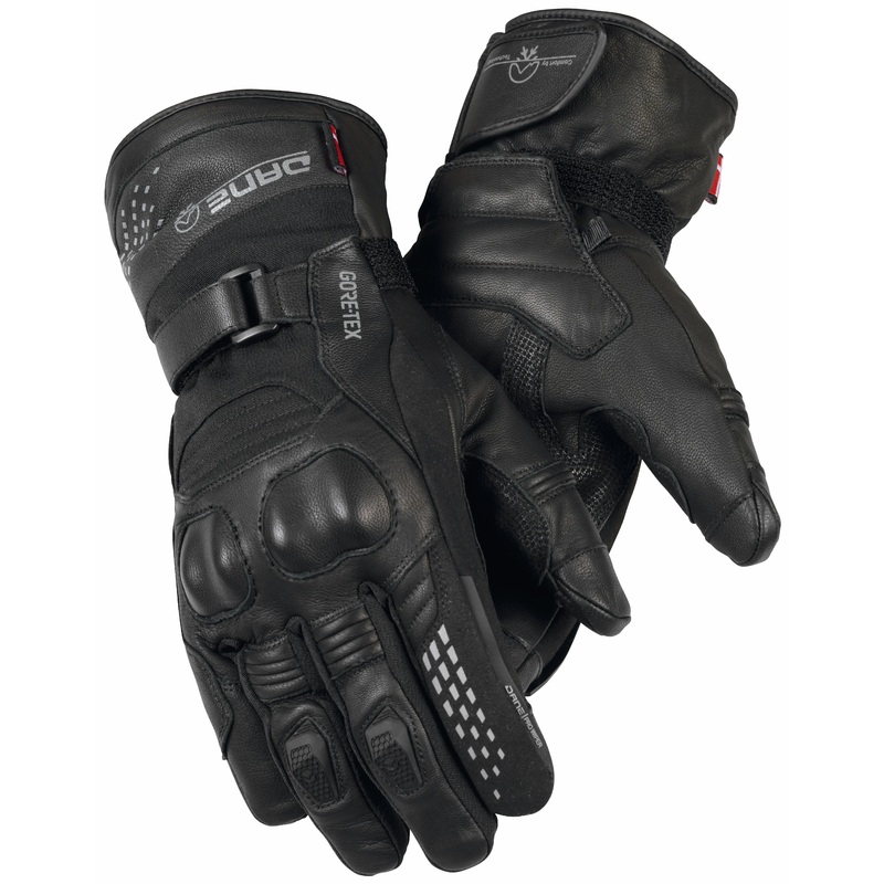 Dane Dragor Vinter Leather Gloves Black