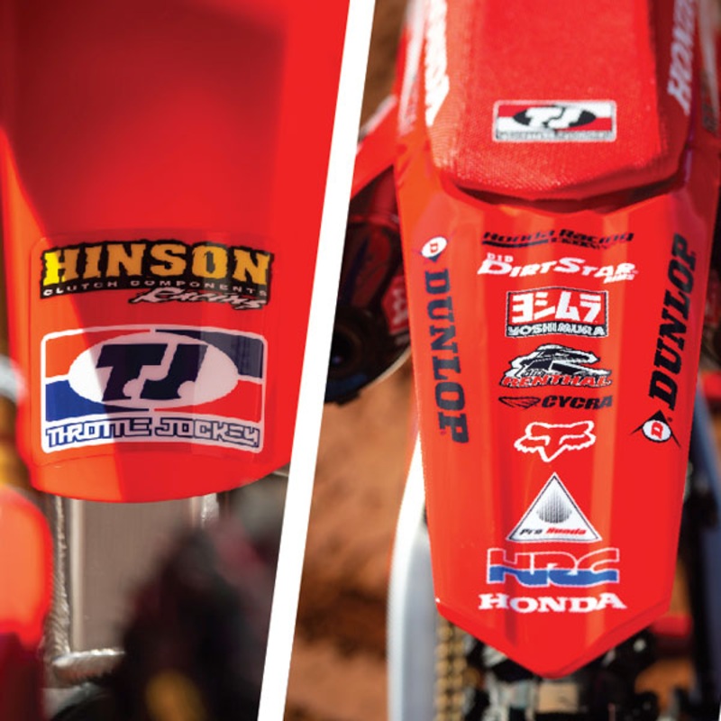 Throttle Jockey – 2020 Team Honda Trim Kit