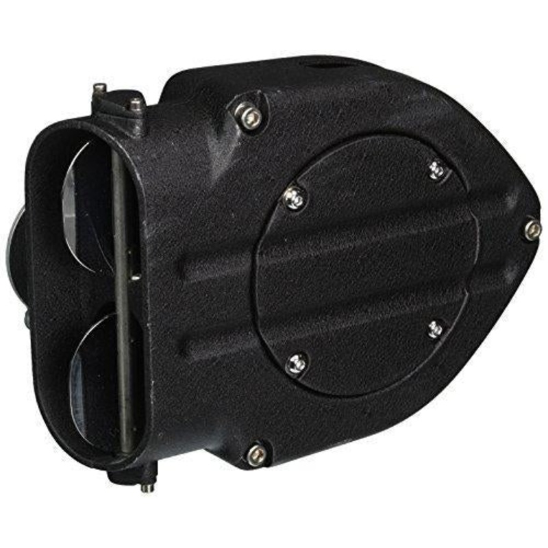 Harley Davidson Blood Groove Hypercharger Kuryakyn 9979 Wrinkle Black