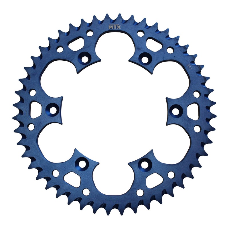 MTX 251 Zero Aluminium Rear Sprocket #520 – Blue (11A-428-BLU)
