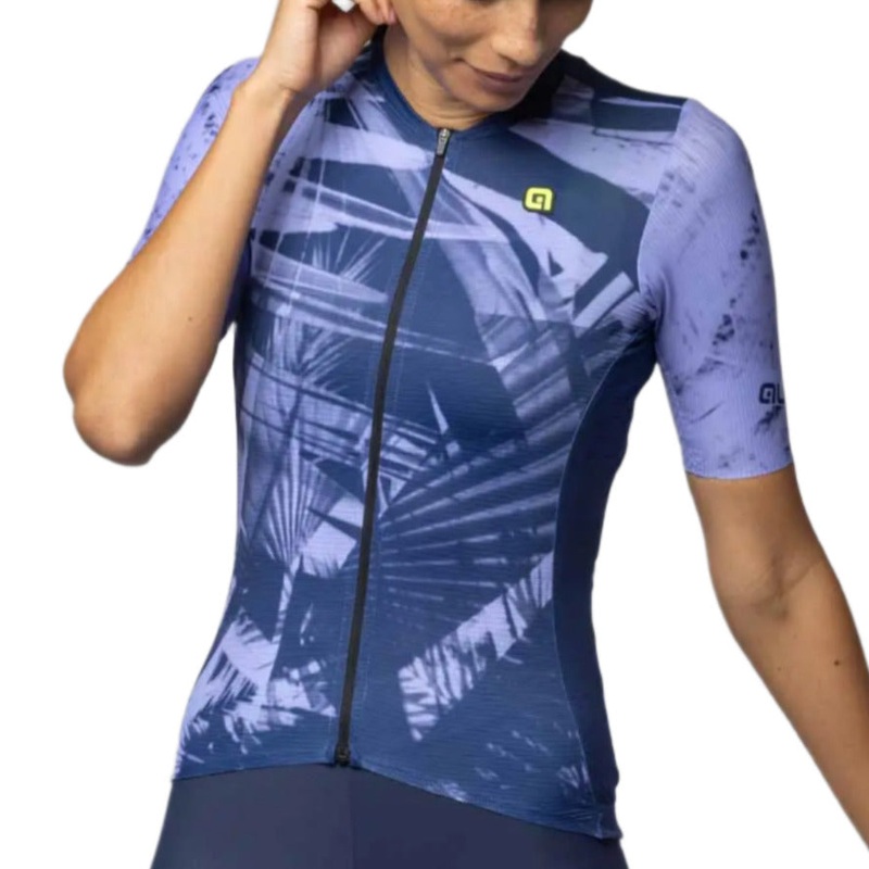 Ale Clothing Palm PR-E Ladies Short Sleeves Cycle Jersey Blue