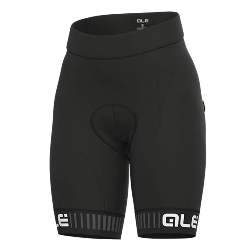 Ale Clothing Traguardo Pragma Ladies Shorts Black / White