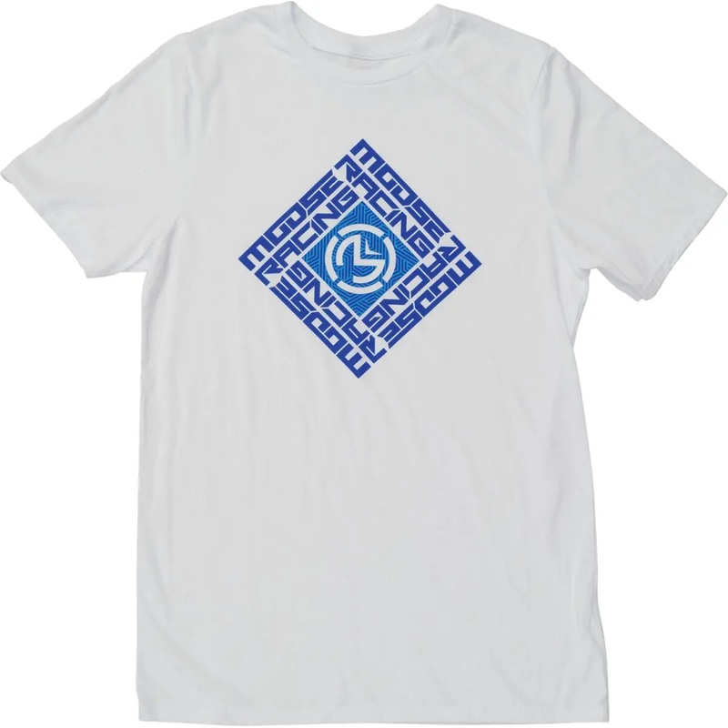 Moose Racing Spin Sync Youth T-Shirt White