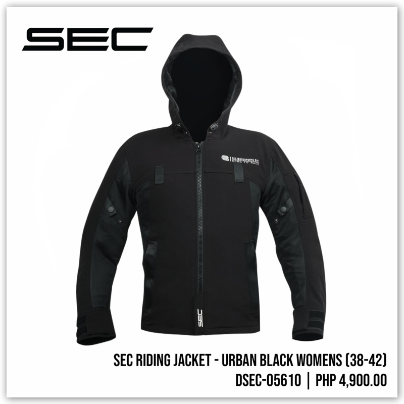 SEC Riding Jacket – Urban Black Womens