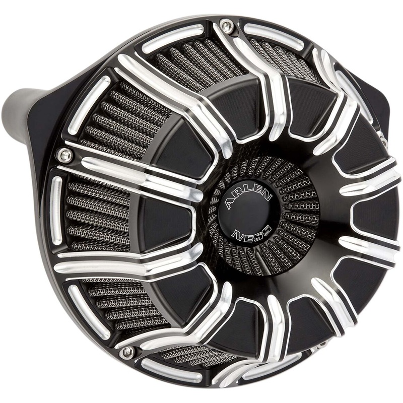10-Gauge Inverted Series Air Cleaner, Black – 17-23 Milwaukee 8