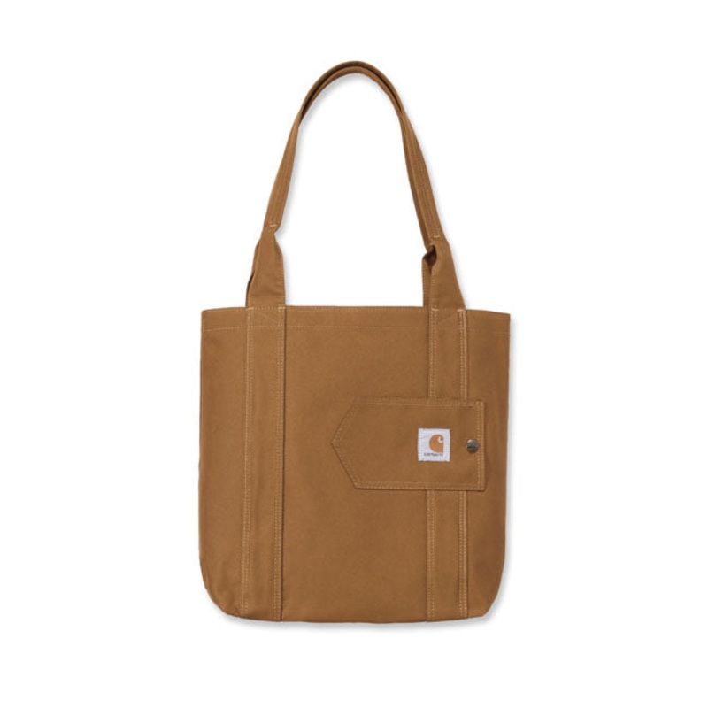 Carhartt Vertical Open Tote Bag Carhartt Brown – 31.8 x 37.5 x 12.7 CM