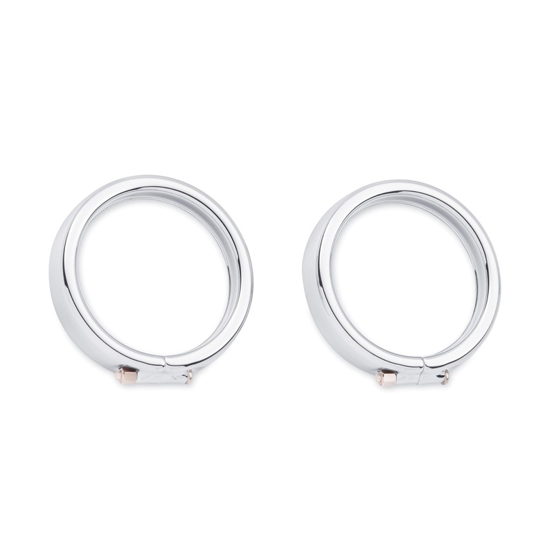 Harley Davidson 69740-01 Turn Signal Trim Ring Kit TURN SIGNAL TRIM RING, FRENCHE