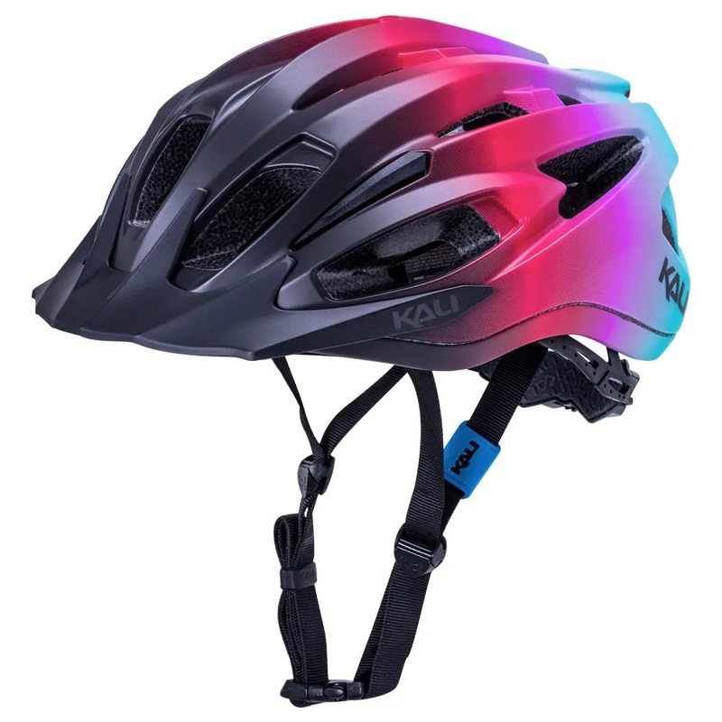 Kali Alchemy Fade Cycle Helmet Matt Black / Red / Blue
