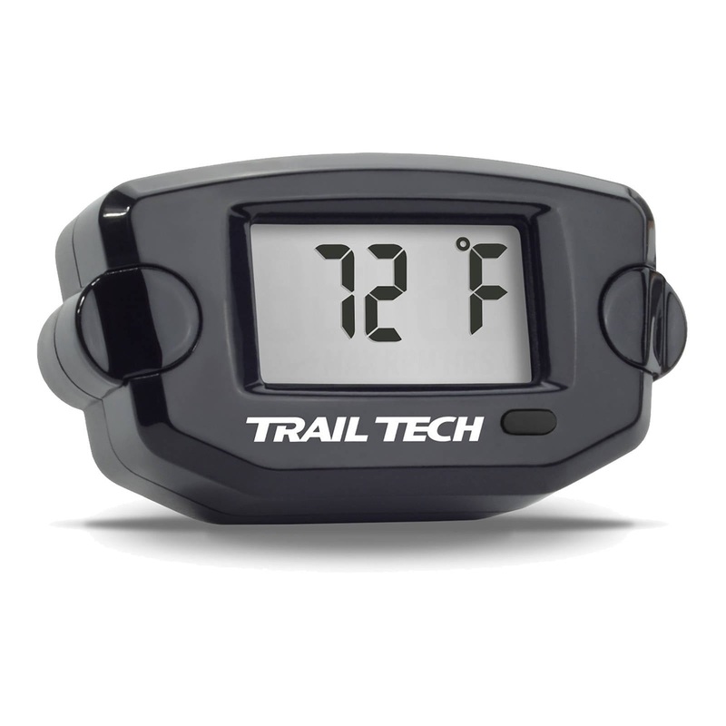 Trail Tech TTO Temperature Meter 19mm Hose – Black