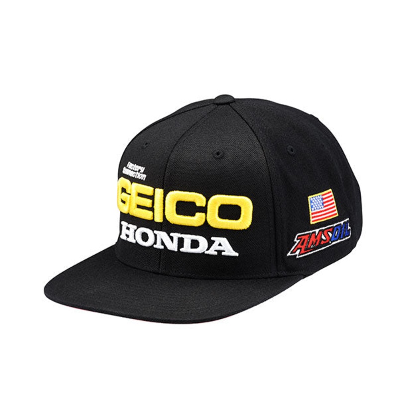 100% – Geico/Honda Podium Snapback Hat