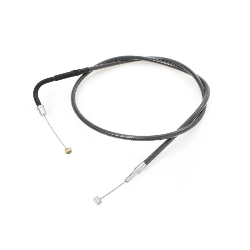 36in. Throttle Cable – Black. Fits Street 500 & 750, 2015-2020.