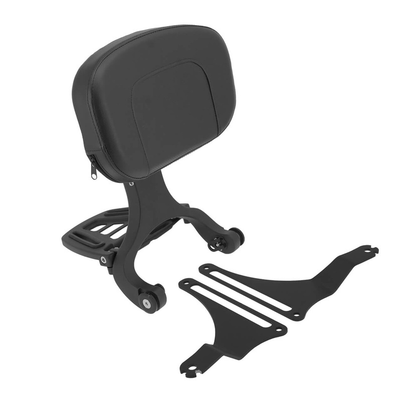 Adjustable Driver Passenger Backrest For Harley Softail Fatboy 2018-2022