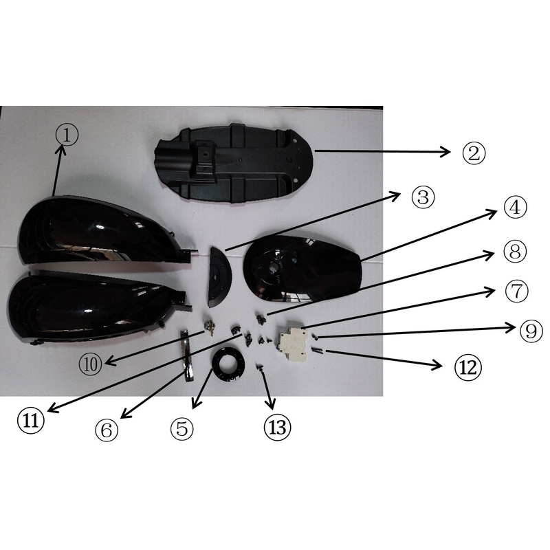 Fuel Tank Base – 1500W Electric Mini Bike