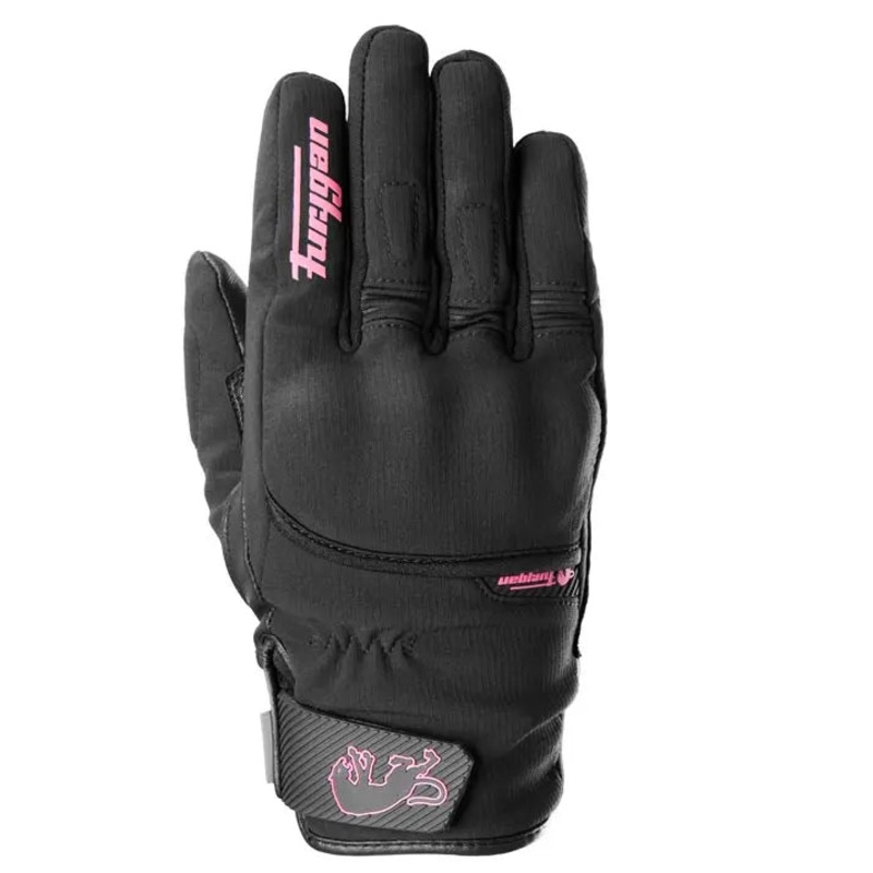 Furygan Jet All Season D3O Evo Ladies Gloves Black / Pink