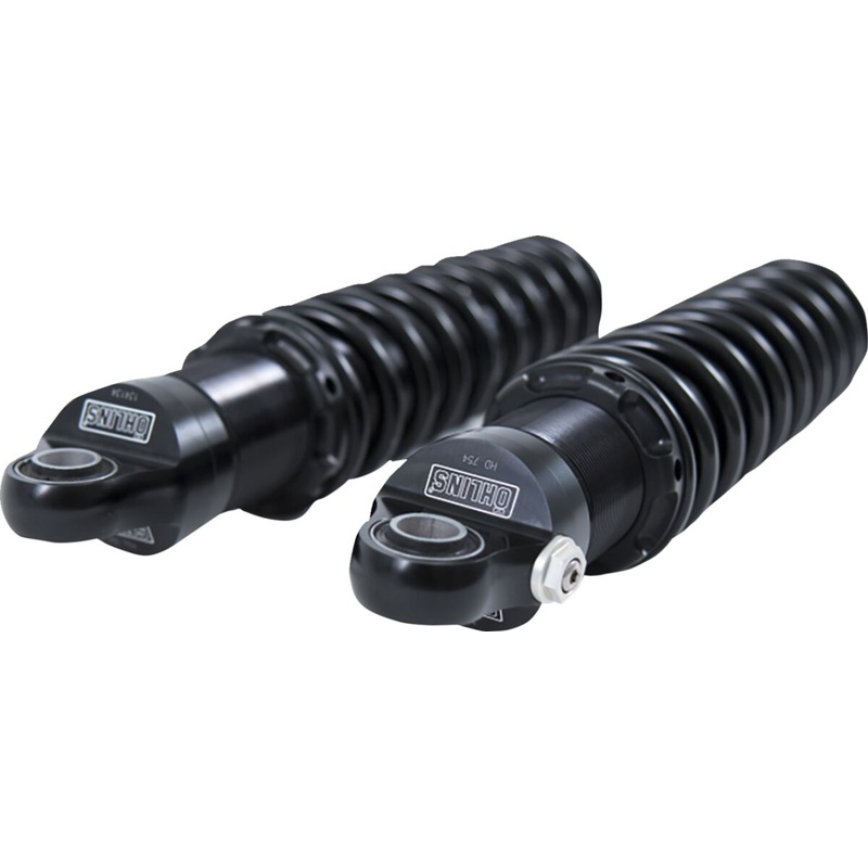 HD 761 Rear Shock Divided Piston 12″, Blackline – Dyna
