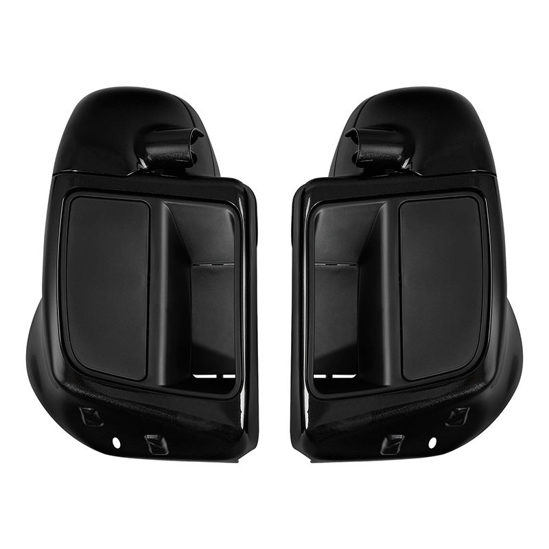 HR3 Black Quartz Vented Lower Fairing Kit For Harley Touring models 2014-2024