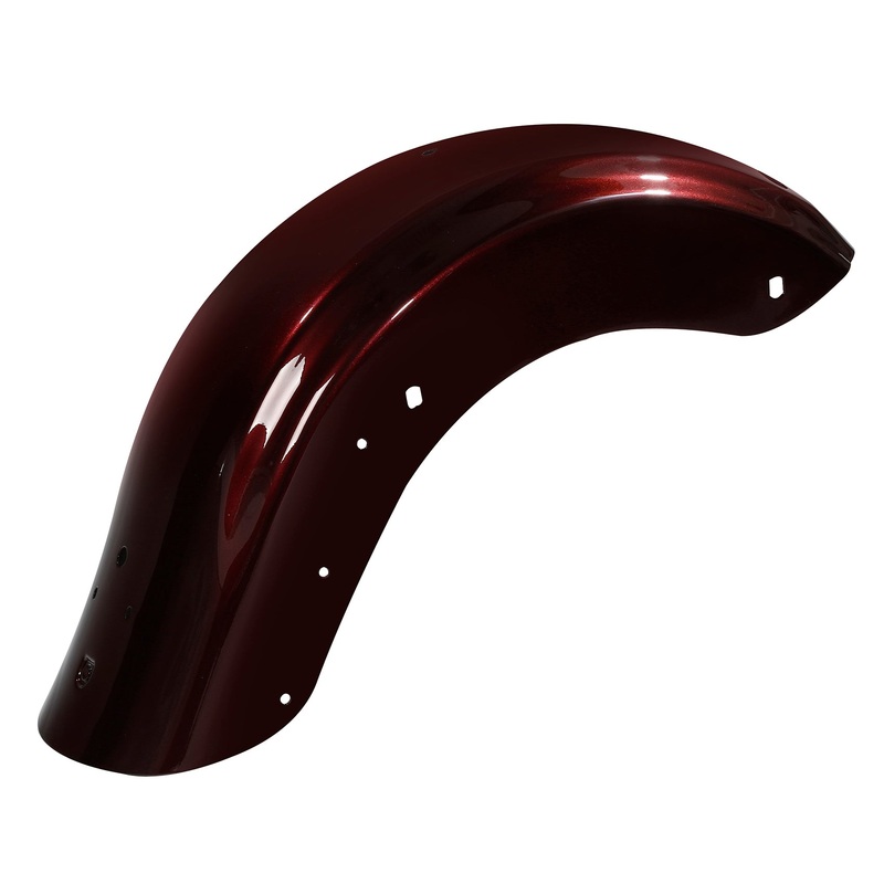 HR3 Twisted Cherry Motorcycle Mudguard CVO STYLE REAR FENDER FOR Harley Touring 2014-2023