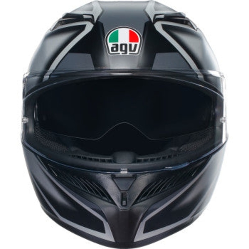 AGV K3 Compound Helmet – Matte Black/Gray