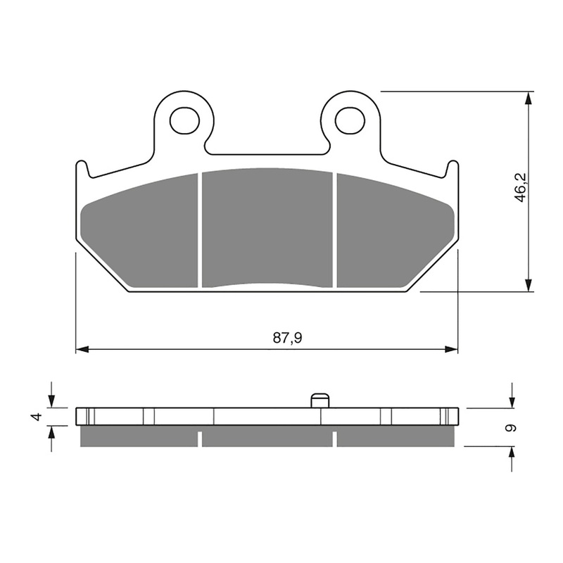 GOLDfren Brake Pads Sintered Sports GF265 – S3 ( PH356 )