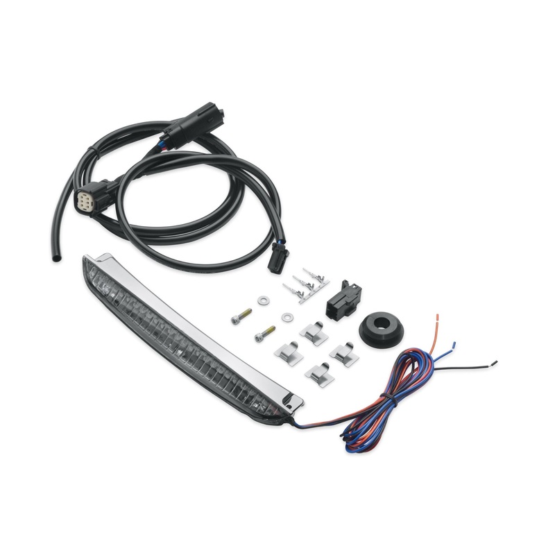 Harley Davidson 68000113 Air Wing Rack LED Light Kit KIT-LIGHT,AIR WING,T-PAK,SMOKE