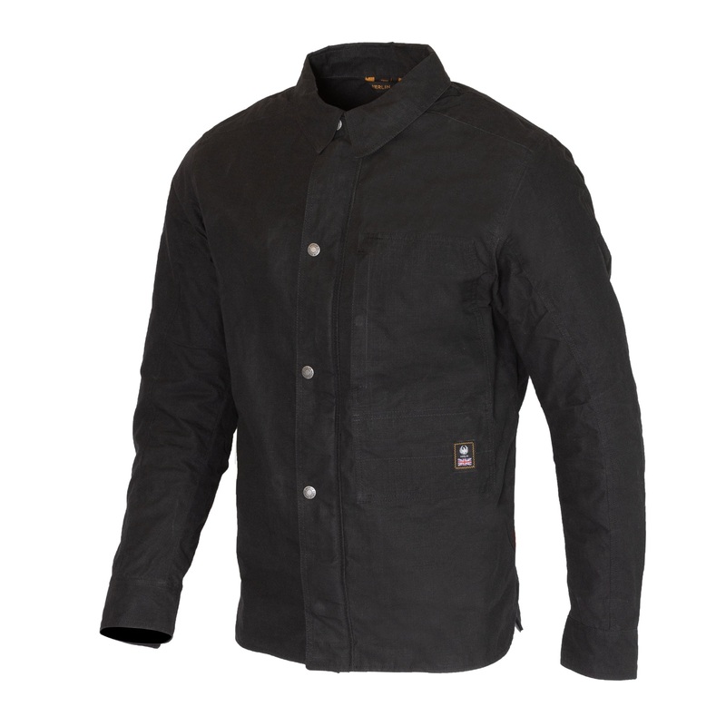 Merlin Broughton Organic Ripstop D3O Textile Jacket Black